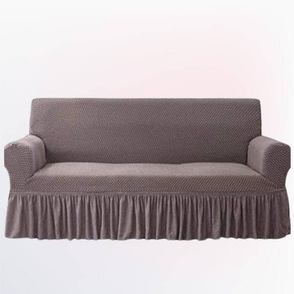 Turkish Sofa Cover/ Frill Sofa Cover, Mesh Fabric 3