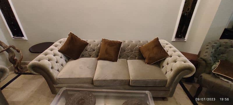 sofa set for sale in good condition 1