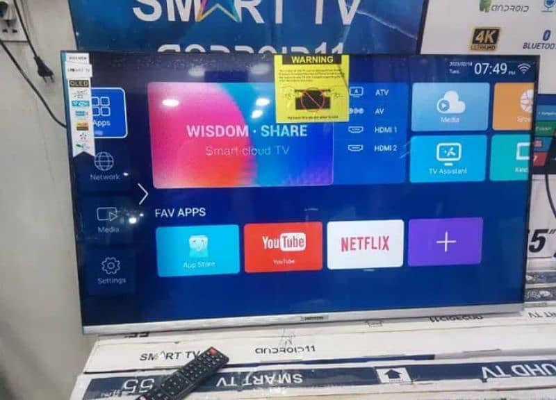 Limited Offer 32" inches Samsung Smart led tv best quality pixel 4