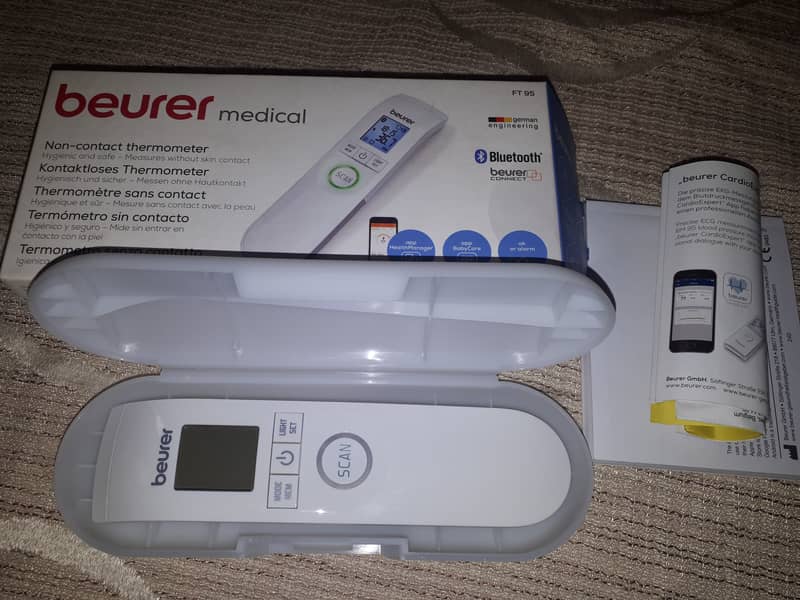 New Buerer Digital Non-COntact Bluetooth Thermometer Model: FT95 0