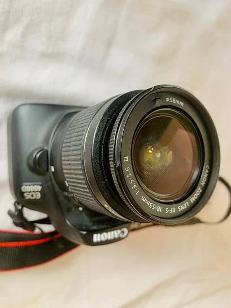 Canon DSLR Camera EOS 4000D with 2 Extra Lenses 3