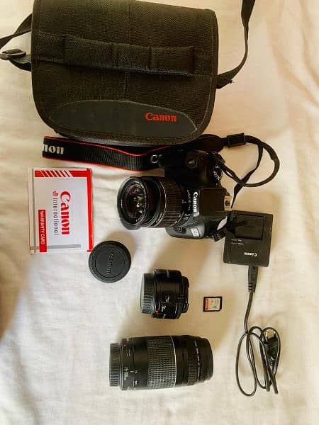 Canon DSLR Camera EOS 4000D with 2 Extra Lenses 5