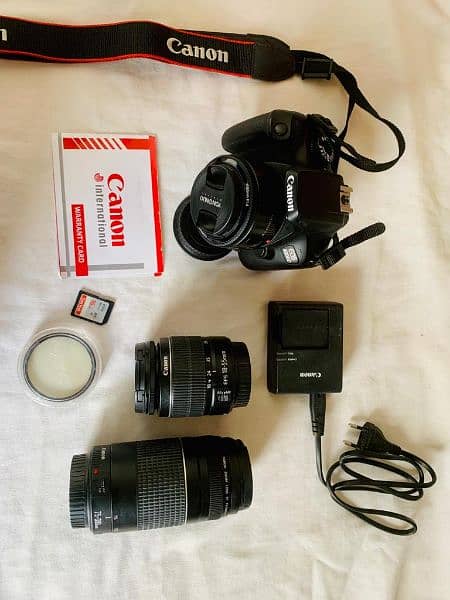 Canon DSLR Camera EOS 4000D with 2 Extra Lenses 6