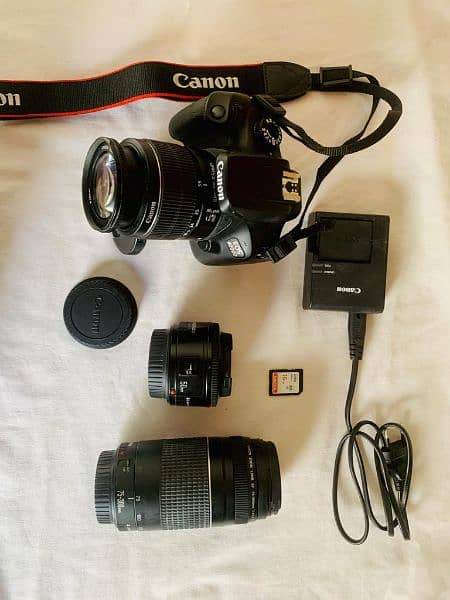 Canon DSLR Camera EOS 4000D with 2 Extra Lenses 8
