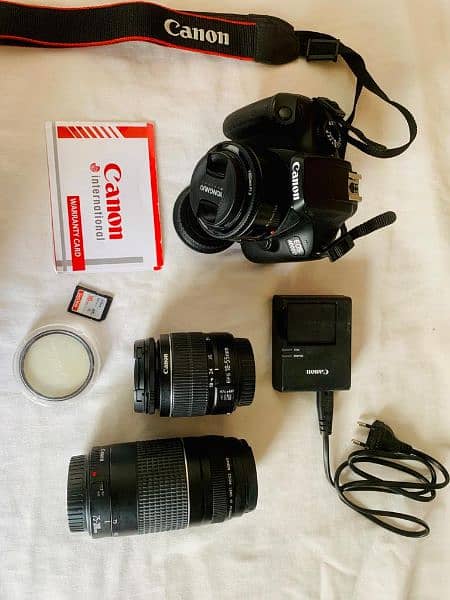 Canon DSLR Camera EOS 4000D with 2 Extra Lenses 10