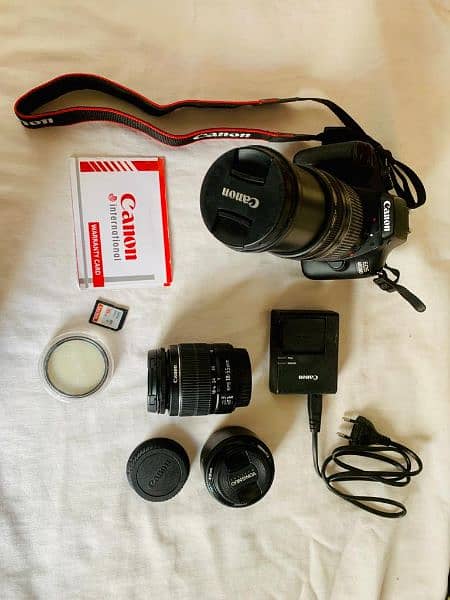 Canon DSLR Camera EOS 4000D with 2 Extra Lenses 11