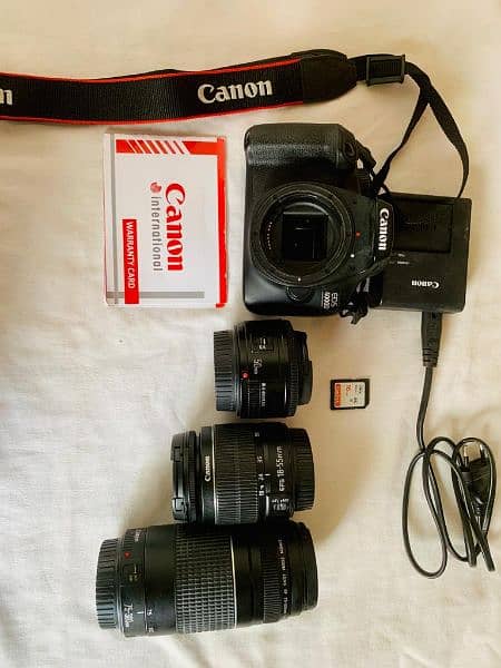 Canon DSLR Camera EOS 4000D with 2 Extra Lenses 16