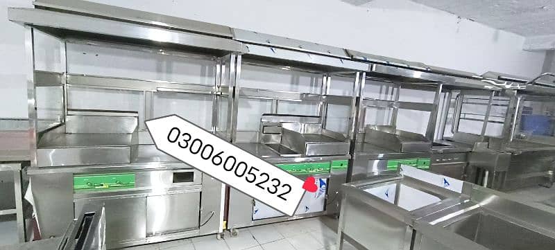 shawarma counter Fast food machinery pizza oven fryers 0