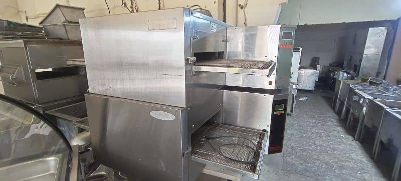shawarma counter Fast food machinery pizza oven fryers 4