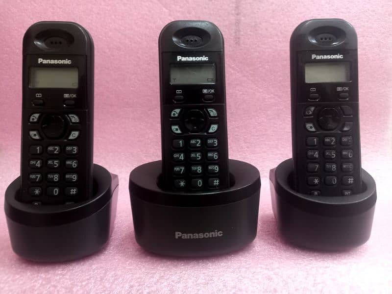 cordless phone in built wirless intercom 3