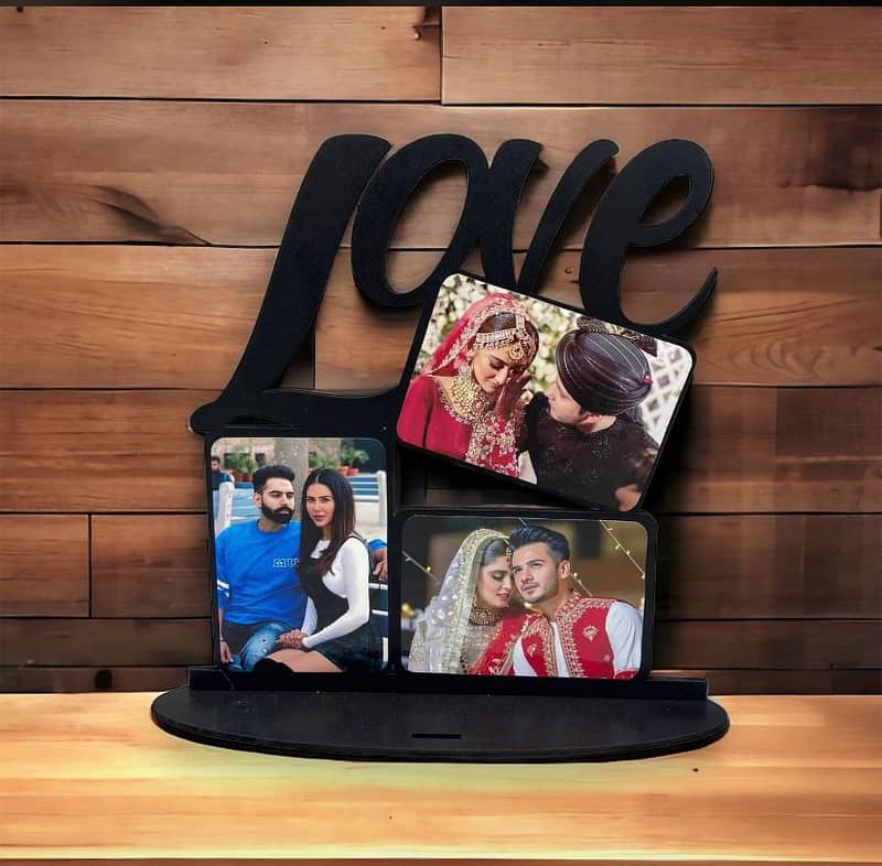 Customized Personalized MDF Frame Size 12x12 3