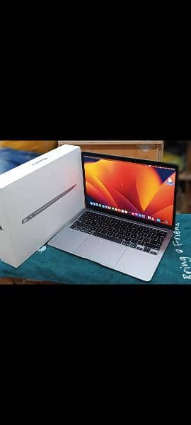 MacBook Air 2020 Core i3 8GB 256GB Space Grey & Gold Color With Box 14