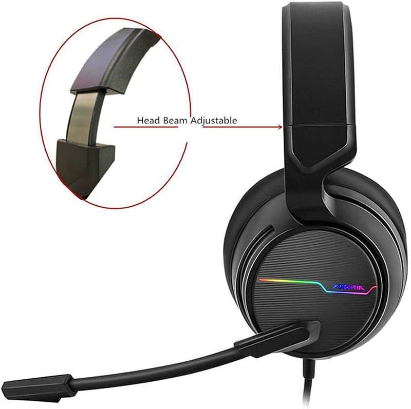 SY440MV Earphones USB/3.5mm Gaming Headset Head-mounted for Phone/PC 6