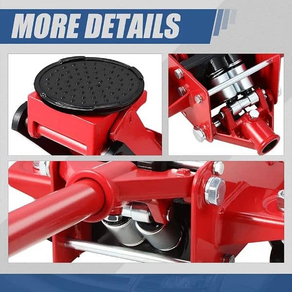 Universal Low Profile Garage Hydraulic Trolley Service Lift Floor Jack 5