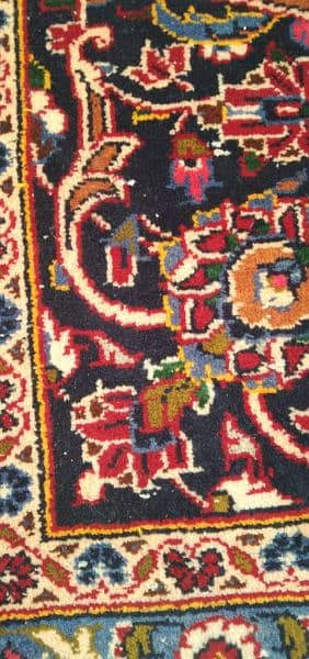 Irani hand knotted carpet. 12