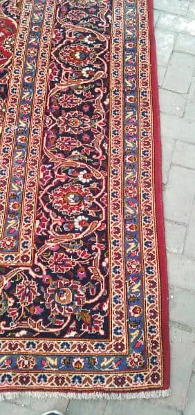 Irani hand knotted carpet. 13
