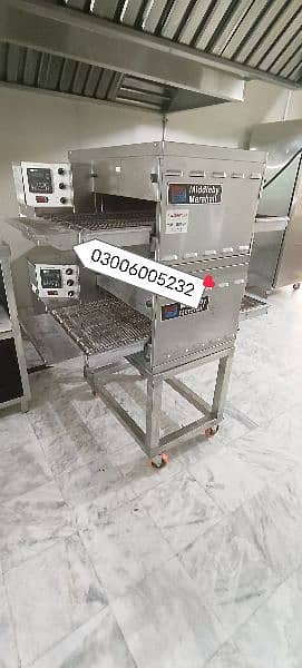 pizza oven conveyor deck all models fast food restaurant machinery 2