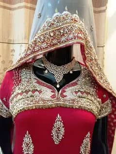 BEAUTIFUL Wedding(Shadi) Dress Red Color & Golden Color Combination