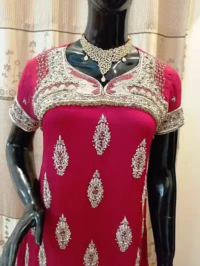 BEAUTIFUL Wedding(Shadi) Dress Red Color & Golden Color Combination 6
