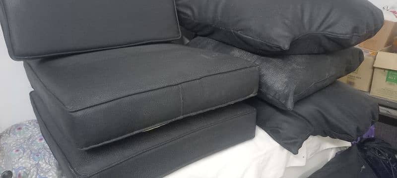 Leatherite Sofa seats for 5 seater sofa 2