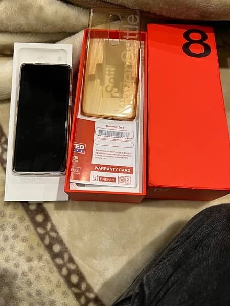 One Plus 8 Official pta approved with United warranty 10/10 Dual Sim 2