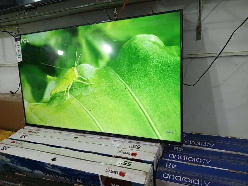 55 inch free home delivery tcl models Led box pack 03227191508 2