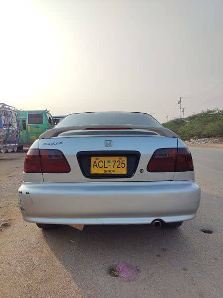 Honda Civic 1999 Karachi Registration mint condition 2
