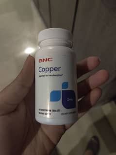Copper Supplements for Great Work Out