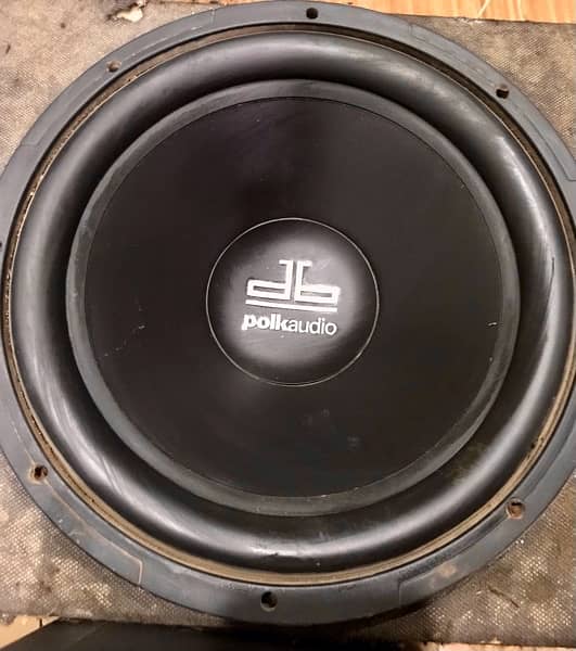 polkaudio sub woofer 1