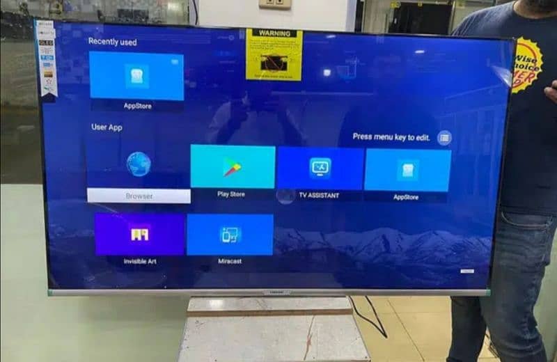 BEST LED TV 43 SMART UHD HDR SAMSUNG LED TV 03044319412WWE 0