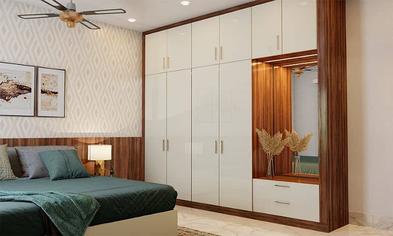 Fabrication Of High Quality Kitchen Cabinets And Bed Room Wardrobes 3