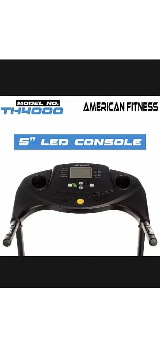 American Fitness Motorized TreadMiLL TH 4000 DC Motor free delevery 9
