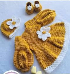 crochet dress for baby girl