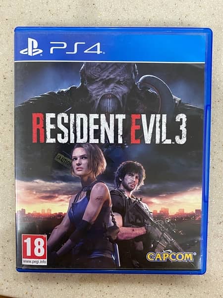  Resident Evil 3 (PS4) : Video Games