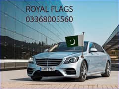 Car Flag pole for & Pakistan Flag for car