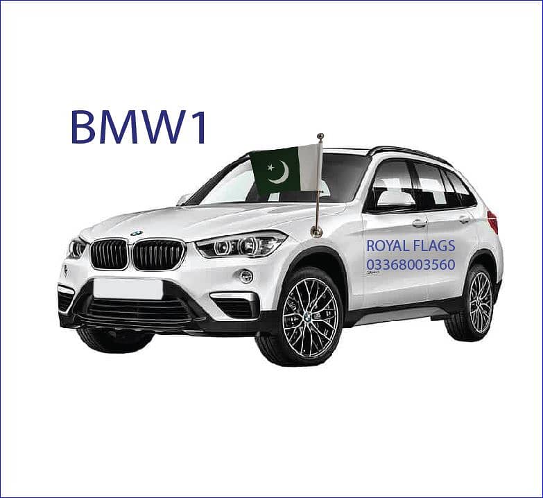 Car Flag pole for & Pakistan Flag for car 10