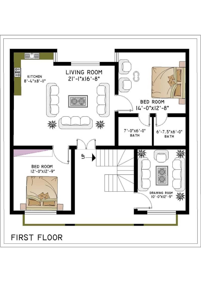 Architecture, Naqsha Nafees, Map design House map, Home Design 8