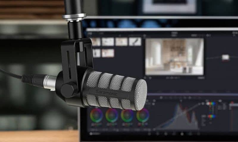 Saramonic Rode Microphone for Broadcasting Voice over,Podcasting
Mic 2
