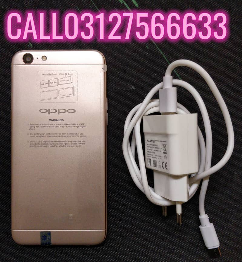 OPPO A57 4GB/64GB DUAL SIM PTA APPROVED CALL 03127566633 0