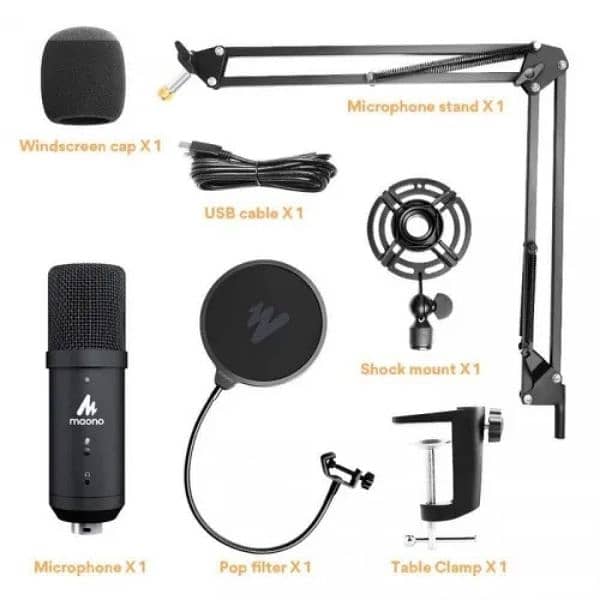 MAONO 401 Professional USB Podcasting Microphone best voiceover Mic 6