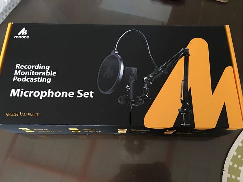 MAONO 401 Professional USB Podcasting Microphone best voiceover Mic 9