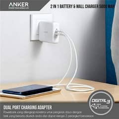 Anker power bank+charger 5000mah