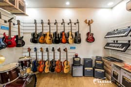 Acoustic bignners professhional guitars Violins Ukuelels Musical store
