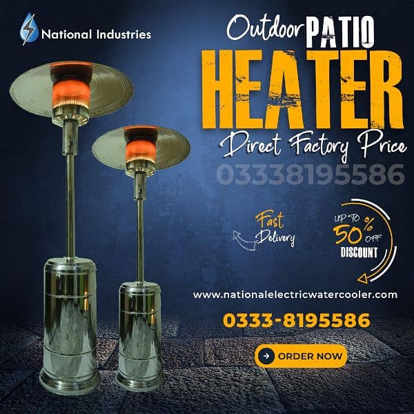 Outdoor patio heater / umbrella heater / garden heater 0