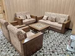 WOOD NEW SOFA SET AVAILABLE 0