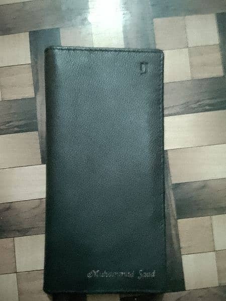 JAFER Jess men's wallet black colour pure lather 0