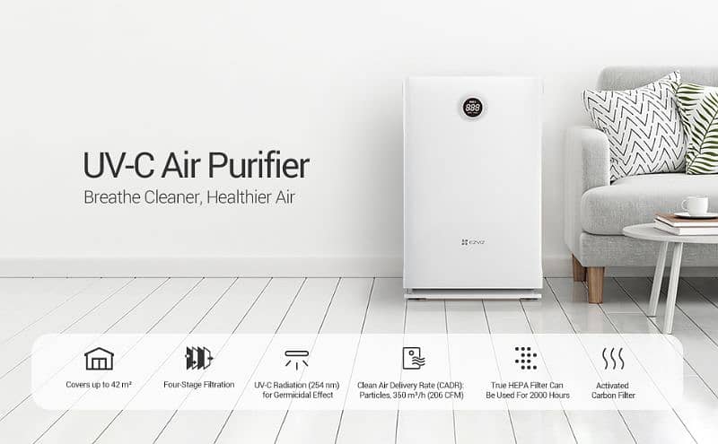 Ezviz Air purifier Breathe healthier Air 2