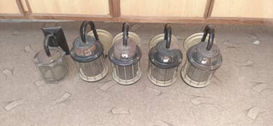 5 Gas lamps in cheap price urgent sale