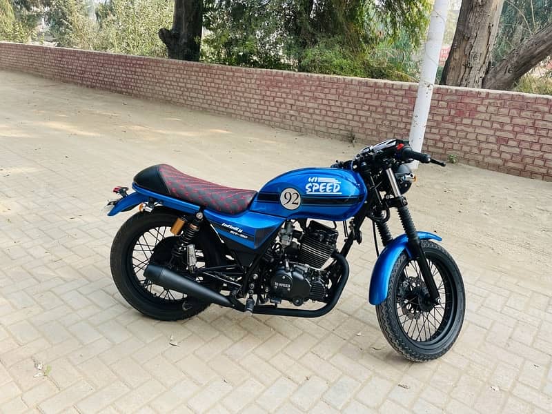 Hispeed Infinity 150cc – Like New Condition | First Owner - Cafe Racers ...
