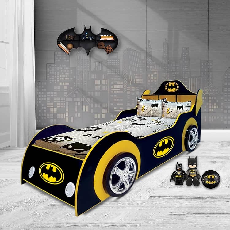 Car Beds|Kids Bed|Bunk bed|Kids Furnirure|Batmen Bed 0